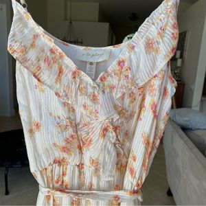 A La Plage floral maxi dress